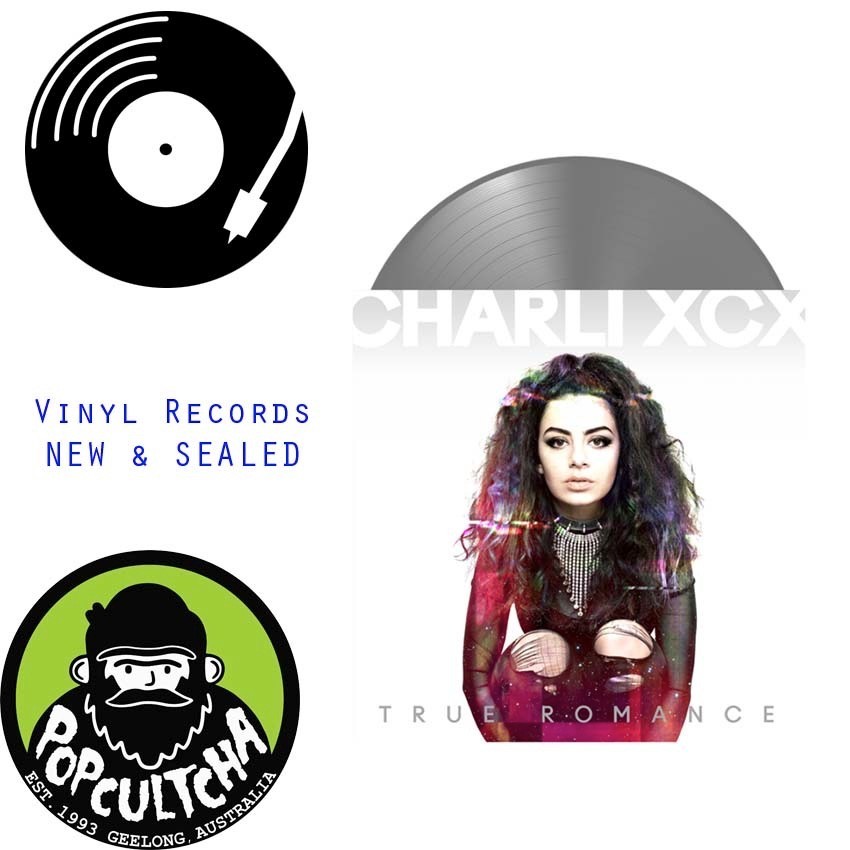 Charli XCX – True Romance LP Vinyl Record (Silver Coloured Vinyl) “New”