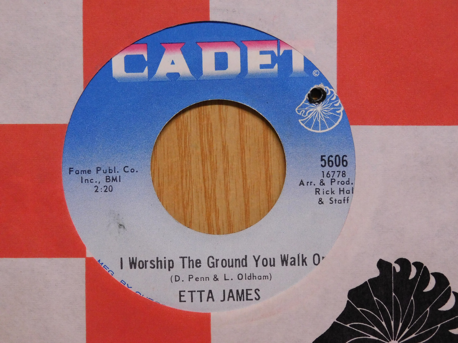 Etta James soul 45 I Got You Babe bw I Worship The Ground You Walk On Cadet