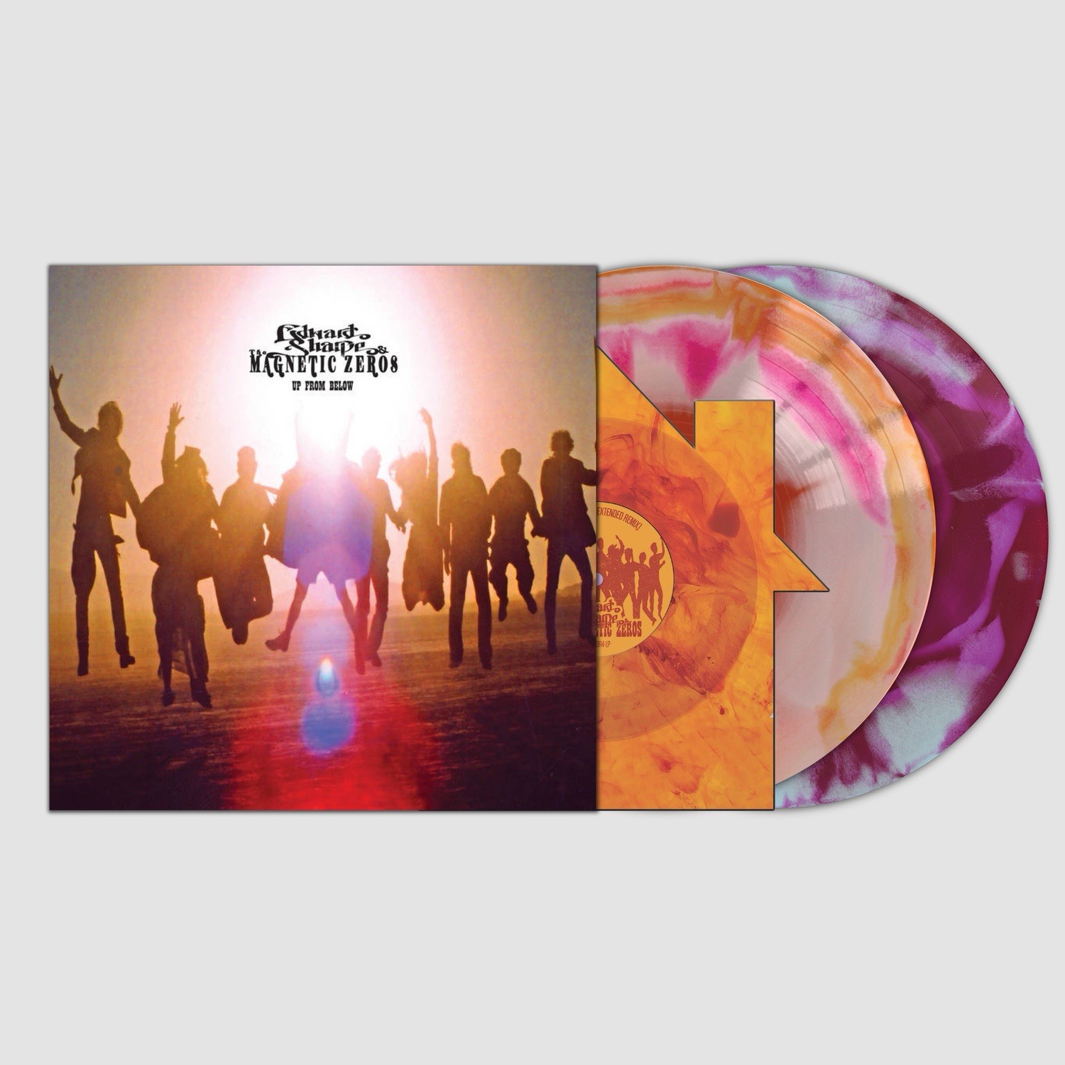 *READ DESC* Edward Sharpe And The Magnetic Zeros Up From Below 3LP Vertigo Vinyl