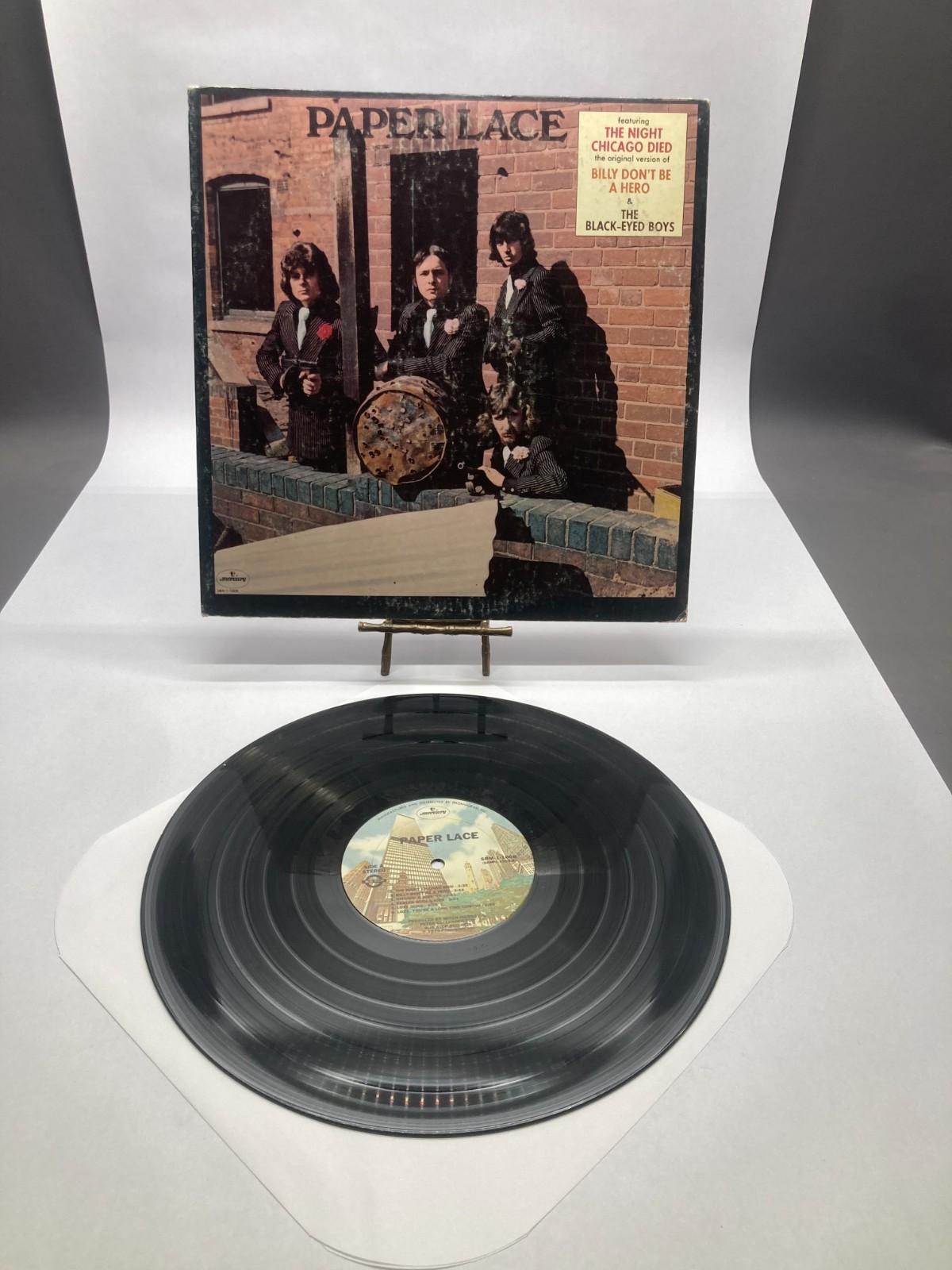 Paper Lace Sel-Titled Vintage Vinyl LP 1974 Mercury Record SRM-1-1008