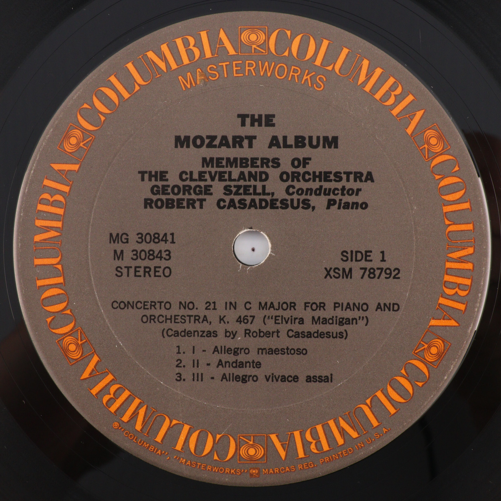 George Szell, Cleveland Orchestra – The Mozart Album 1972 2x LP Record MG 30841