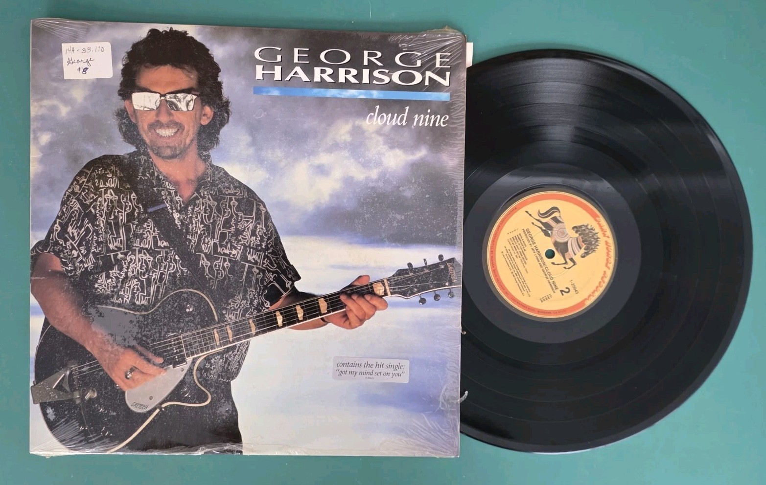 George Harrison Cloud Nine LP 9 W1-25643 Dark Horse 1987 iltrasonic clean