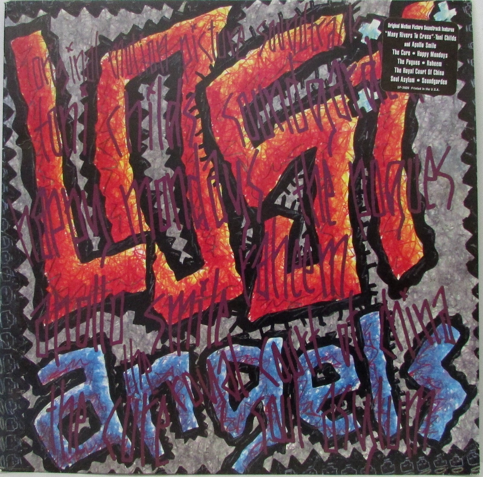 Various-LP-A&M SP3926 (Lost Angels)-Promo-Soundtrack-1989-VG+