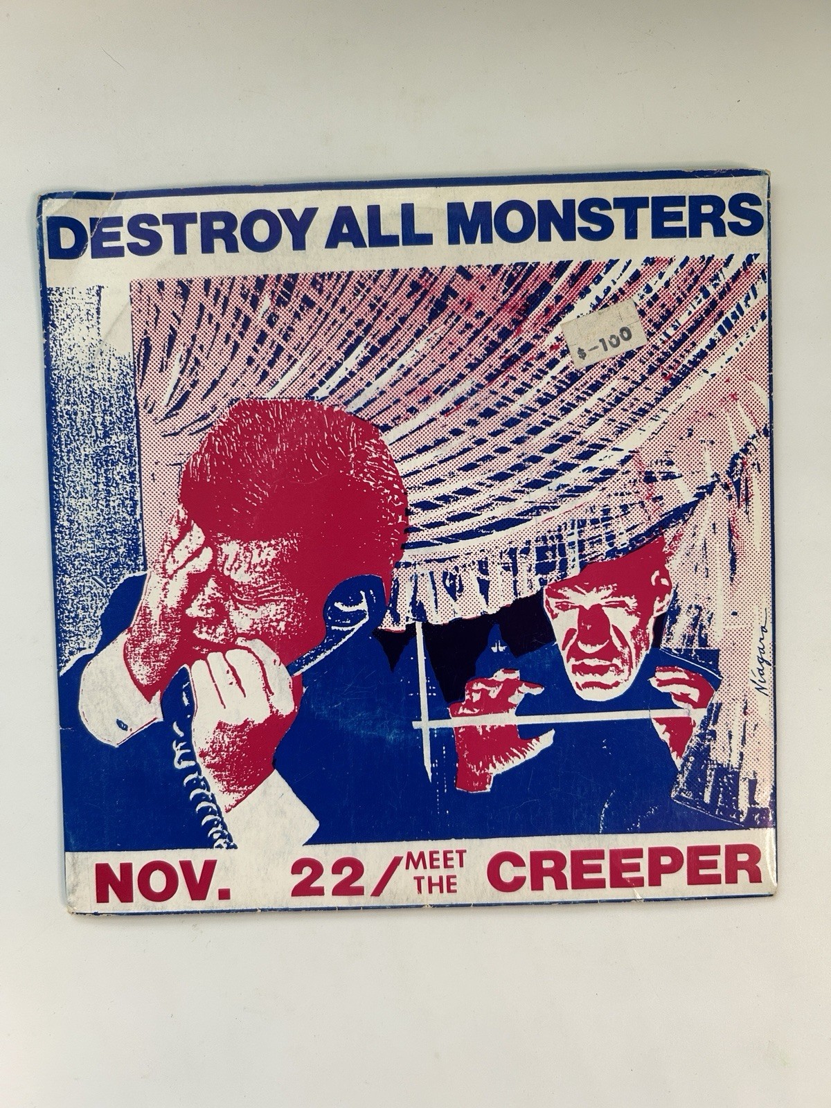 Destroy All Monsters 45RPM November 22/Meet The Creeper 1979 IDBI MONZ-2