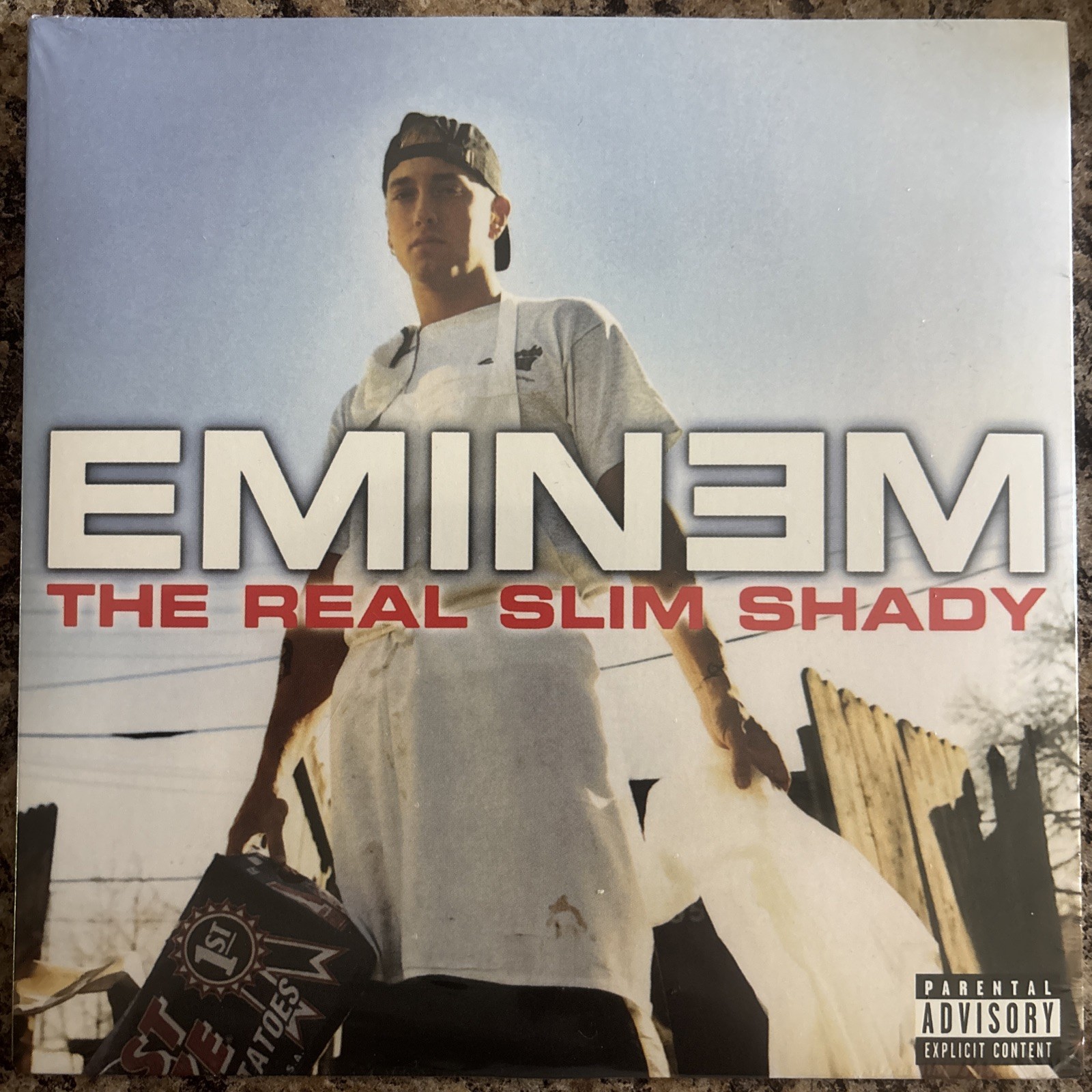 Eminem – The Real Slim Shady 7″ Bleach Blonde Vinyl In Hand ✅ Factory Sealed