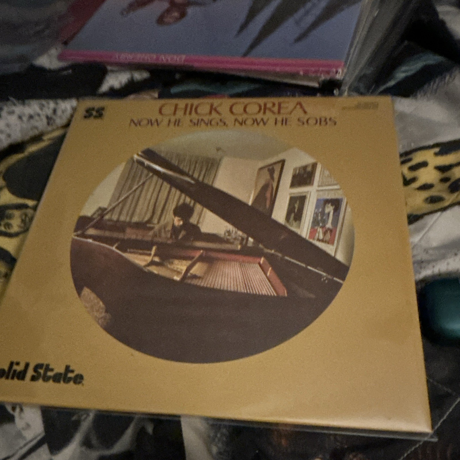 Chick Corea Now He Sings, Now He Sobs Solid State 12″ Vinyl Jazz LP
