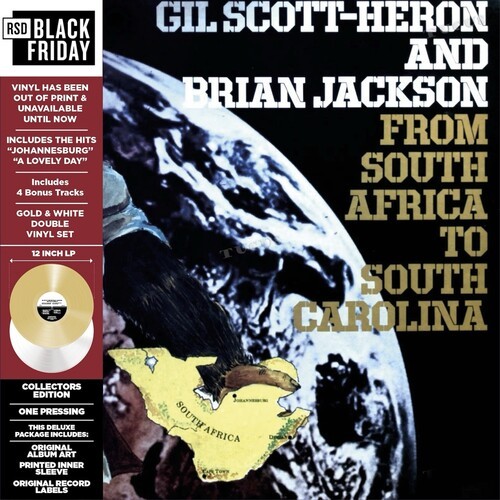 Scott-Heron,Gil / Ja – From South Africa To South Carolina [New Vinyl LP]