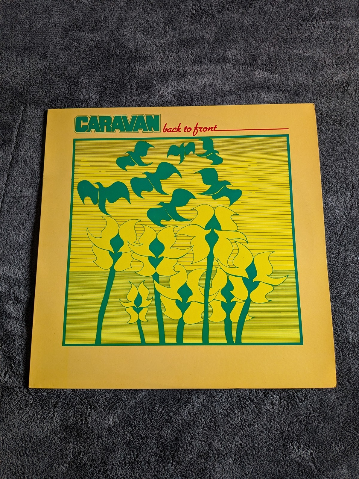 **Original UK 🇬🇧 Pressing** Caravan “Back To Front” (1982) Kingdom LP **Ex**