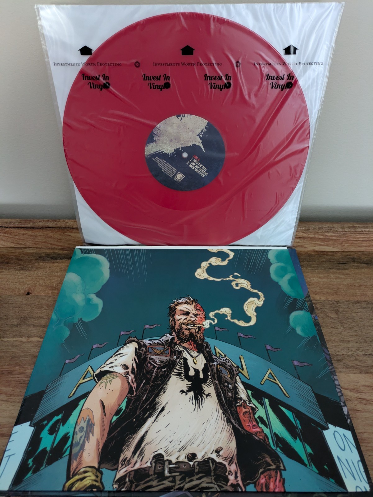ALTER BRIDGE:One Day Remains LP Z2 Comics Edition Red Vinyl