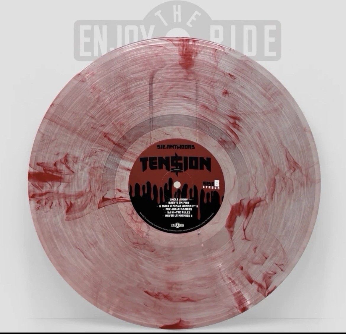 Die Antwoord Ten$ion Tension ETR Blood Blend /250 Vinyl LP *IN HAND SHIPS FAST*