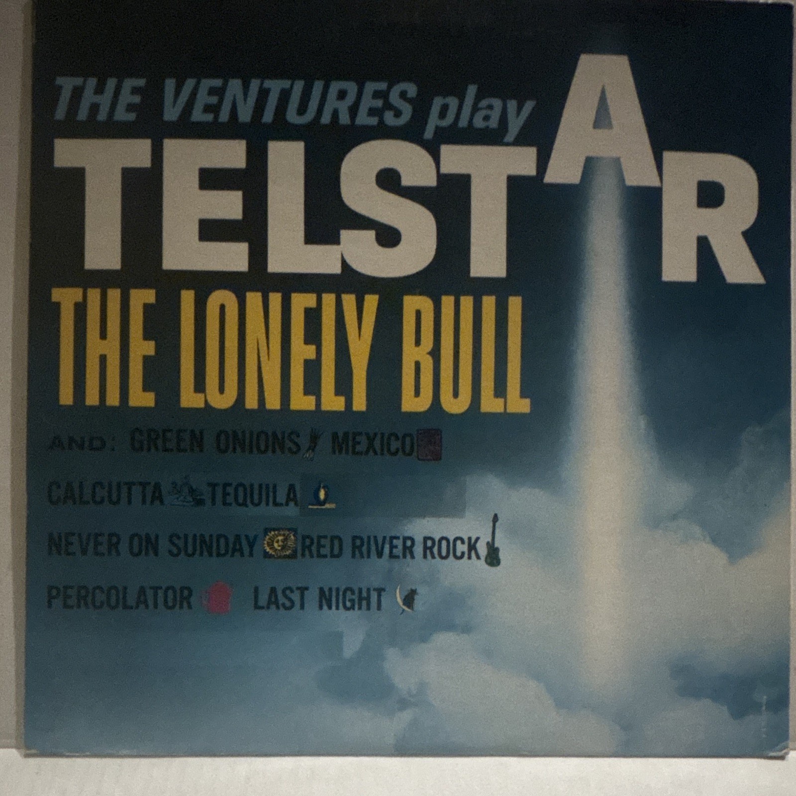 The Ventures Play Telstar / The Lonely Bull Rock Liberty Vinyl LP Record