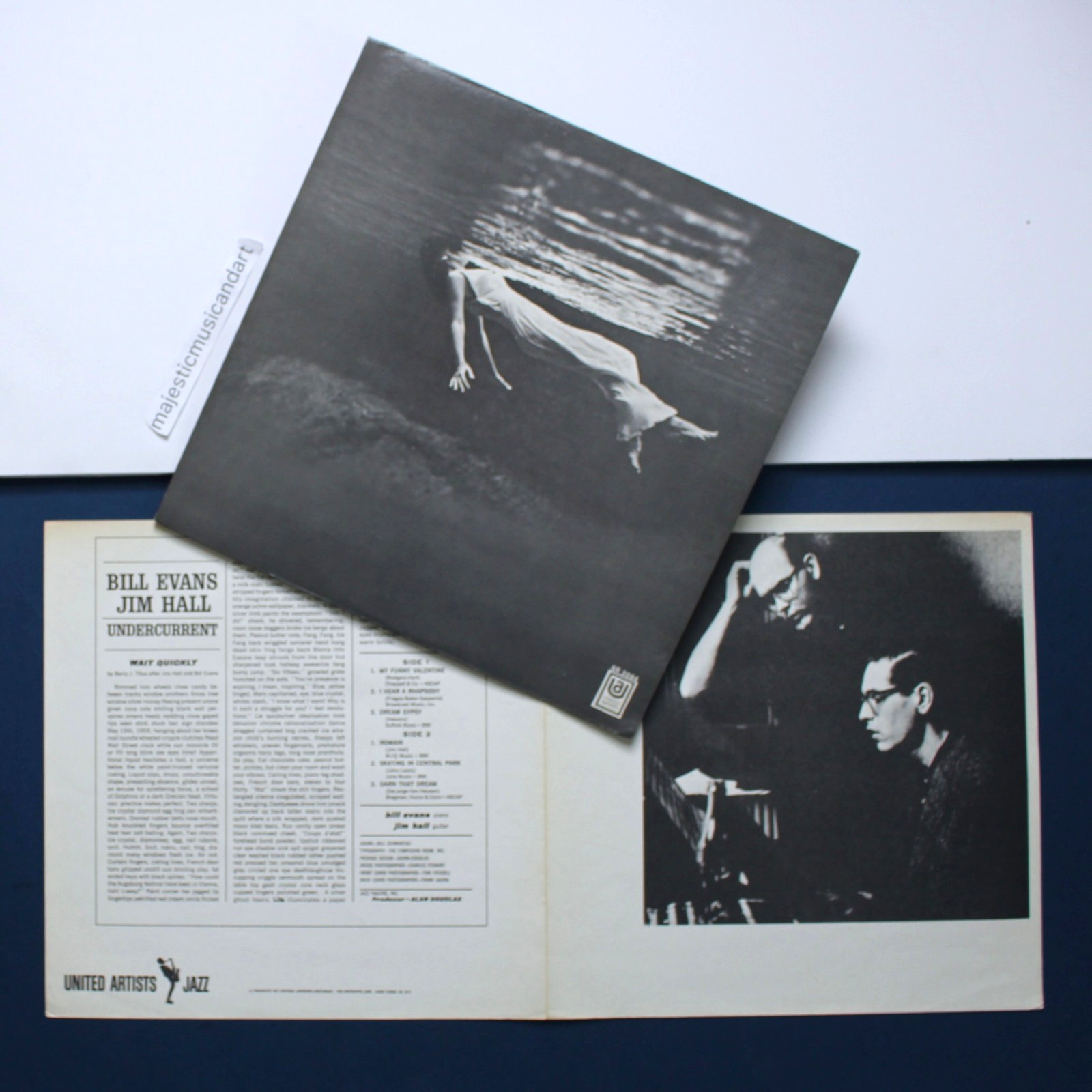 VINTAGE SOLID STATE PRESS BILL EVANS UNDERCURRENT VINYL LP EX