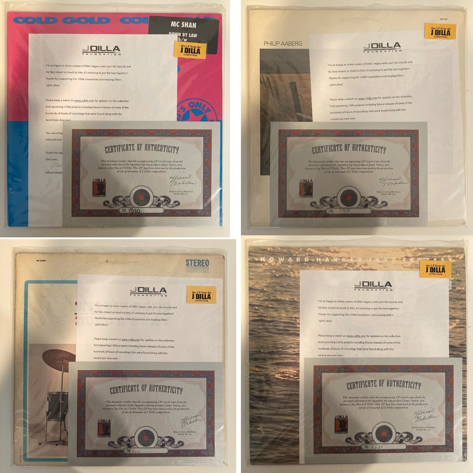 1x LP from a lot of 50 – J Dilla Foundation / James Dewitt Yancey’s Collection