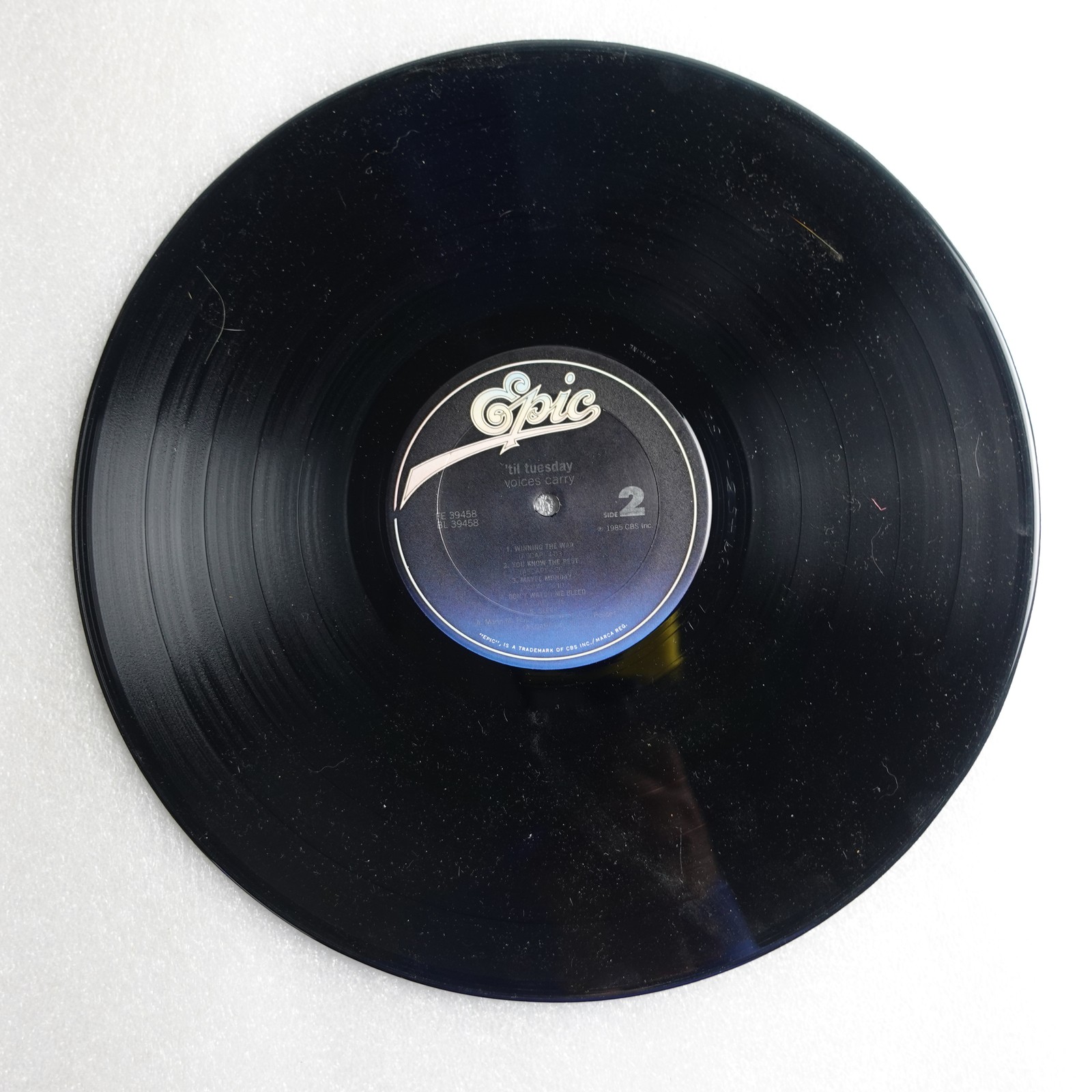 Til Tuesday Voices Carry LP Vinyl Album Record Electronic Rock Pop