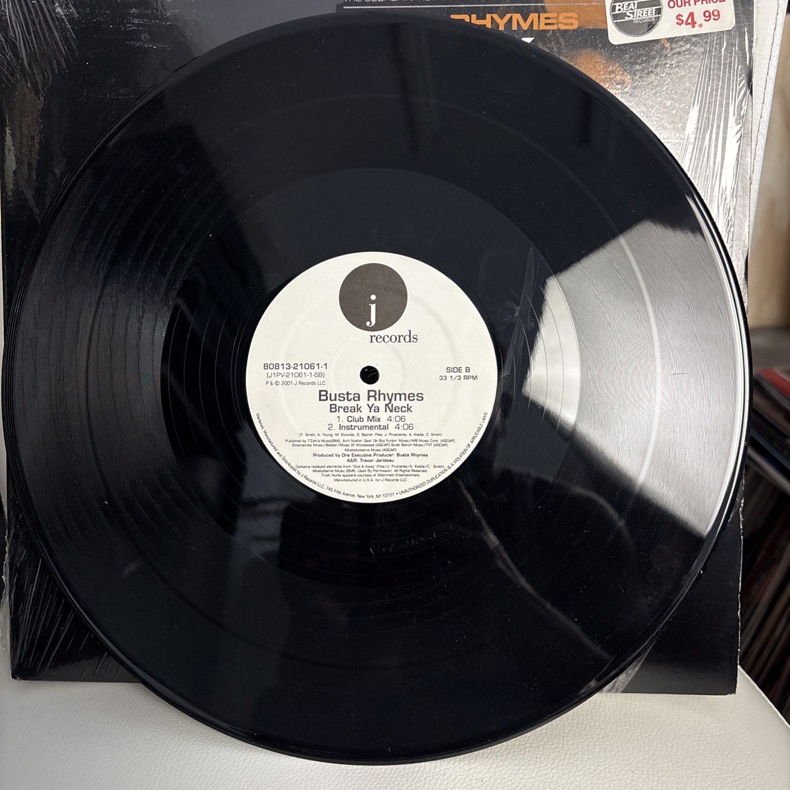 Break Ya Neck by Busta Rhymes (Record, 2001)