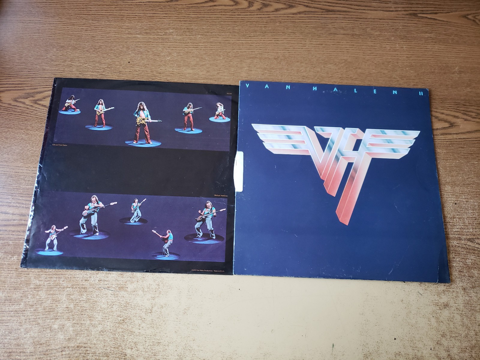 1970s VG Van Halen II 3312 LP33 see notes about first 30 seconds play test!!