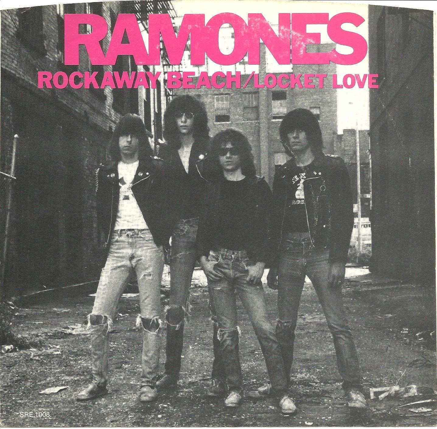 Ramones-Rockaway Beach/Locket Love-(Picture Sleeve Only. No Record)
