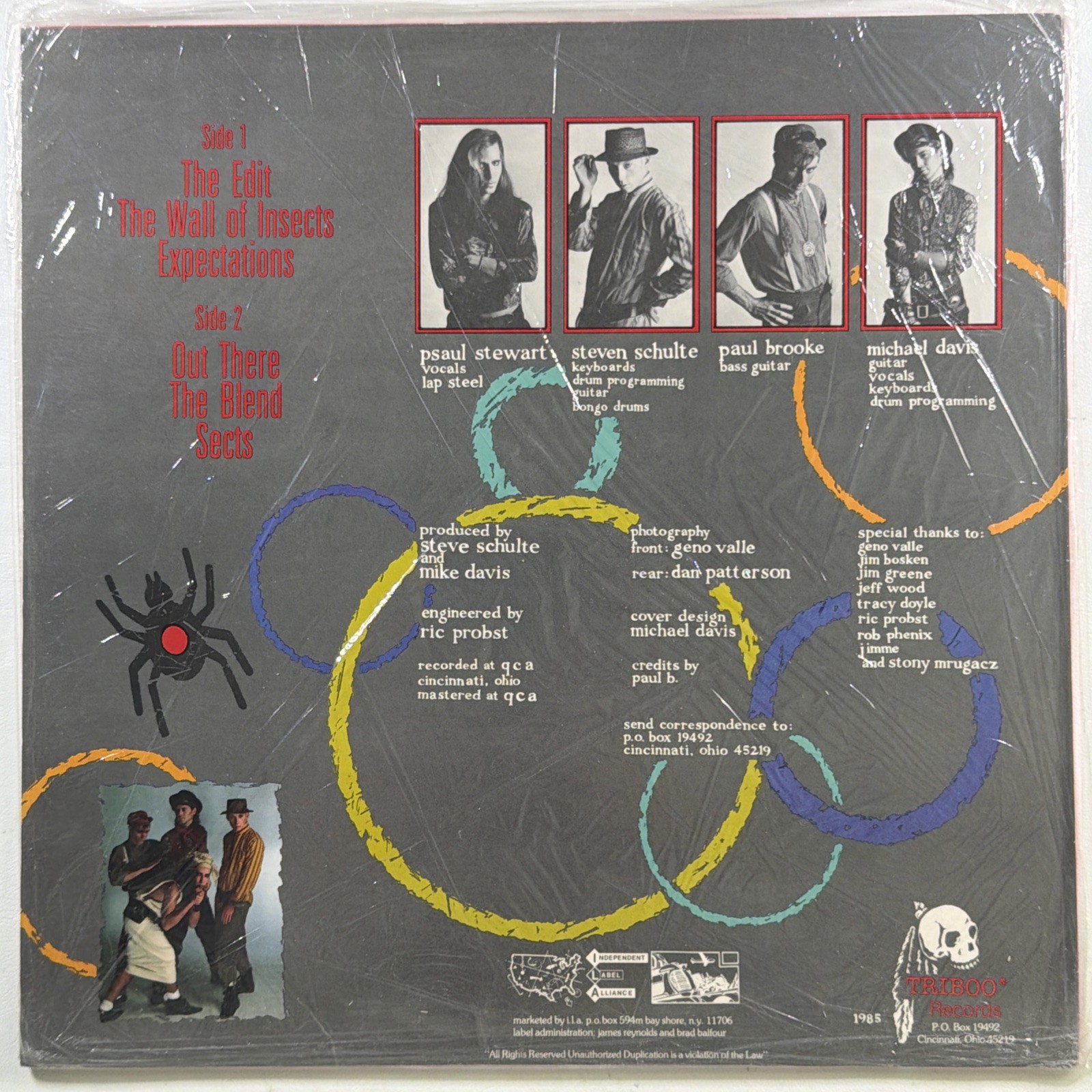 Redmath – Self Titled LP Triboo Records Sealed 1985 Electronic Pop Rock