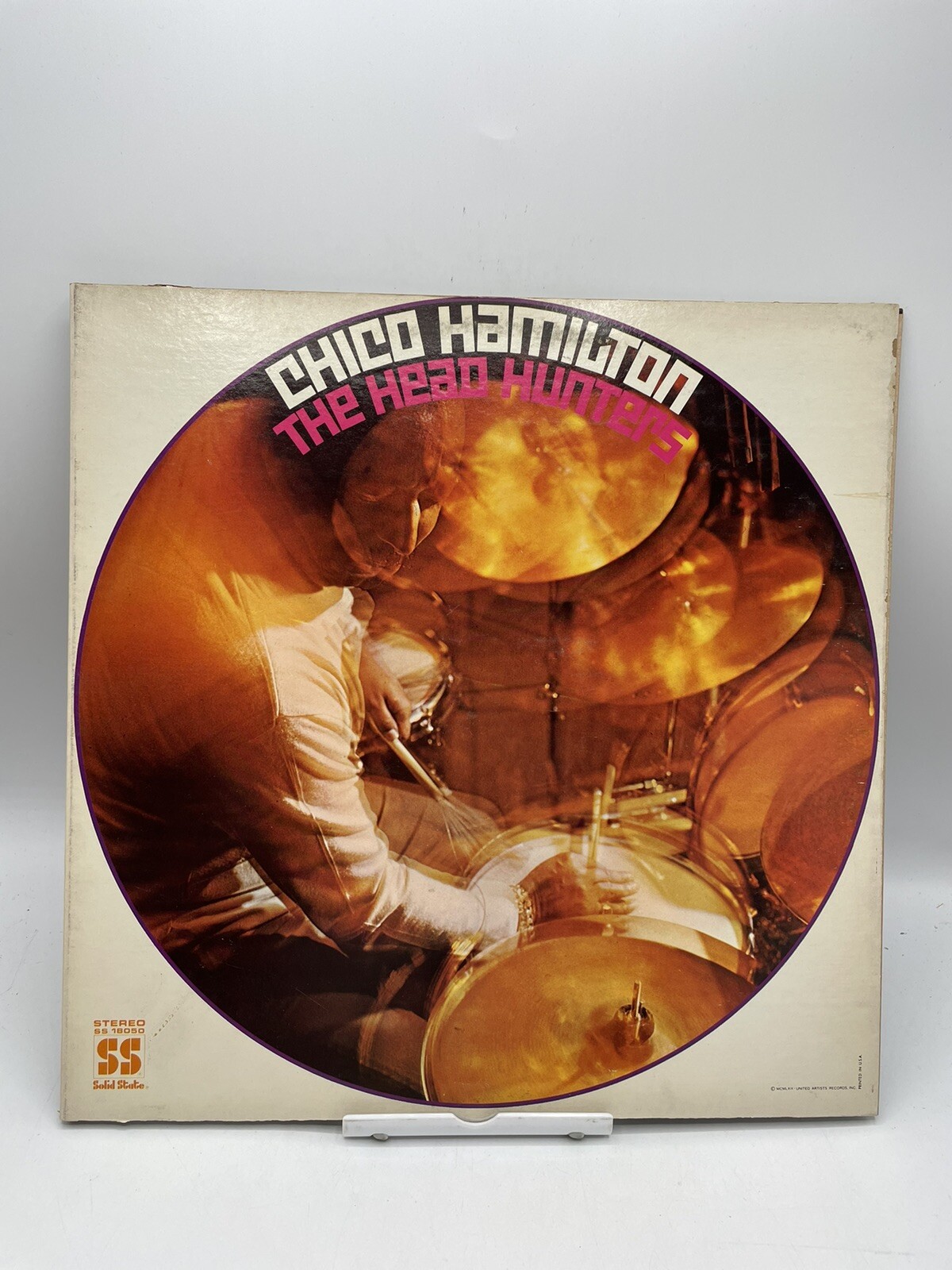 CHICO HAMILTON: The Head Hunters US Solid State Fusion Jazz RL LP Vg+ 12” Vinyl