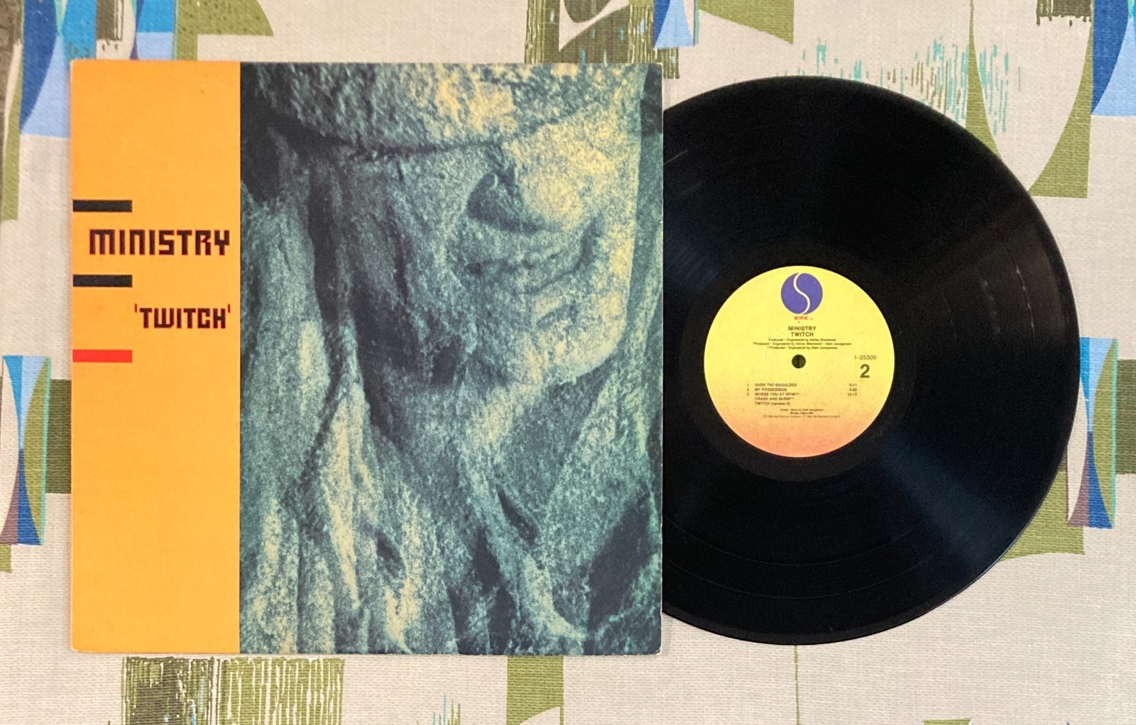 Ministry LP Twitch 1986 Industrial VG+/VG+