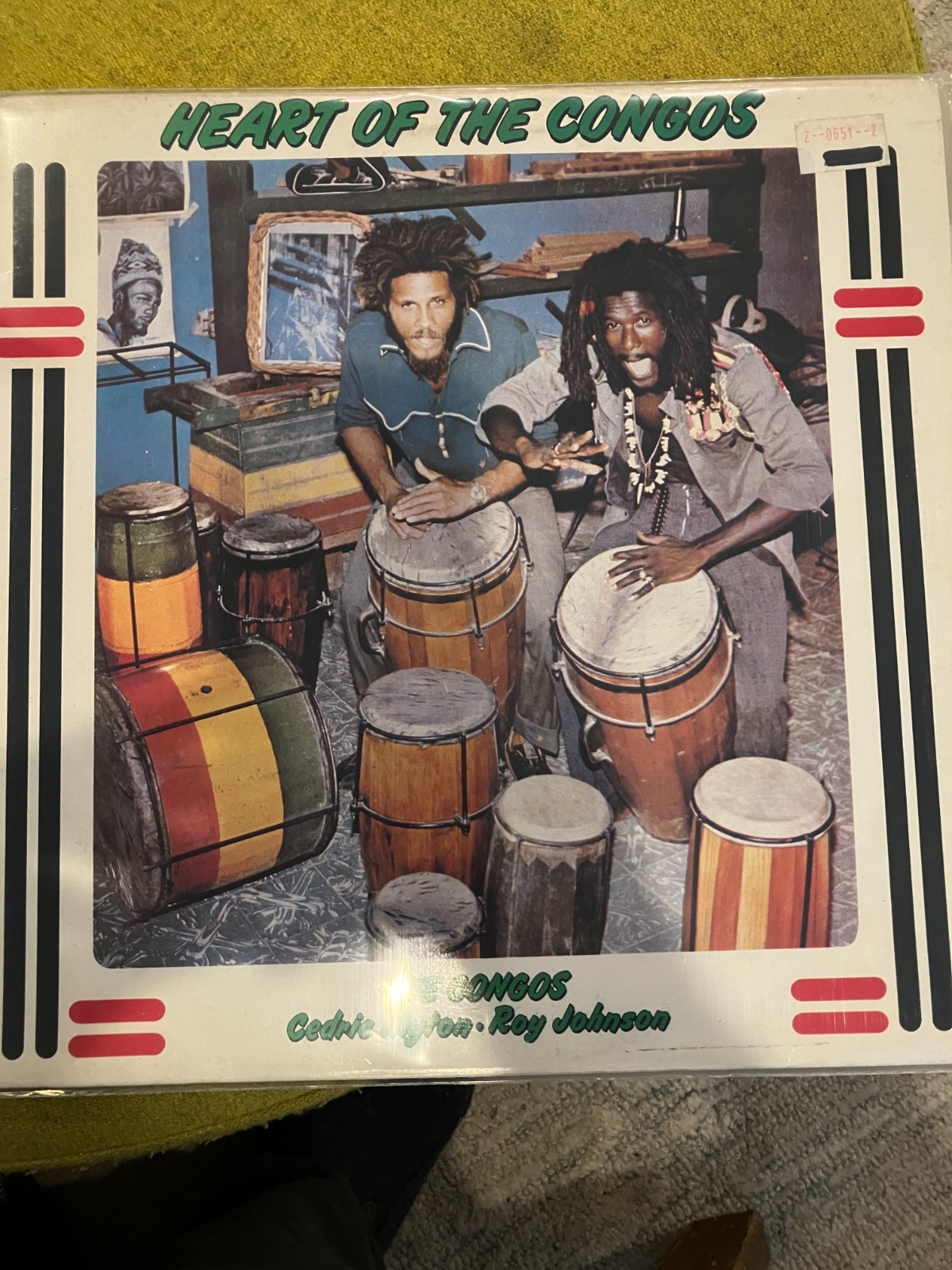 The Congos: Heart of the Congos 1982 Go Feet Pressing