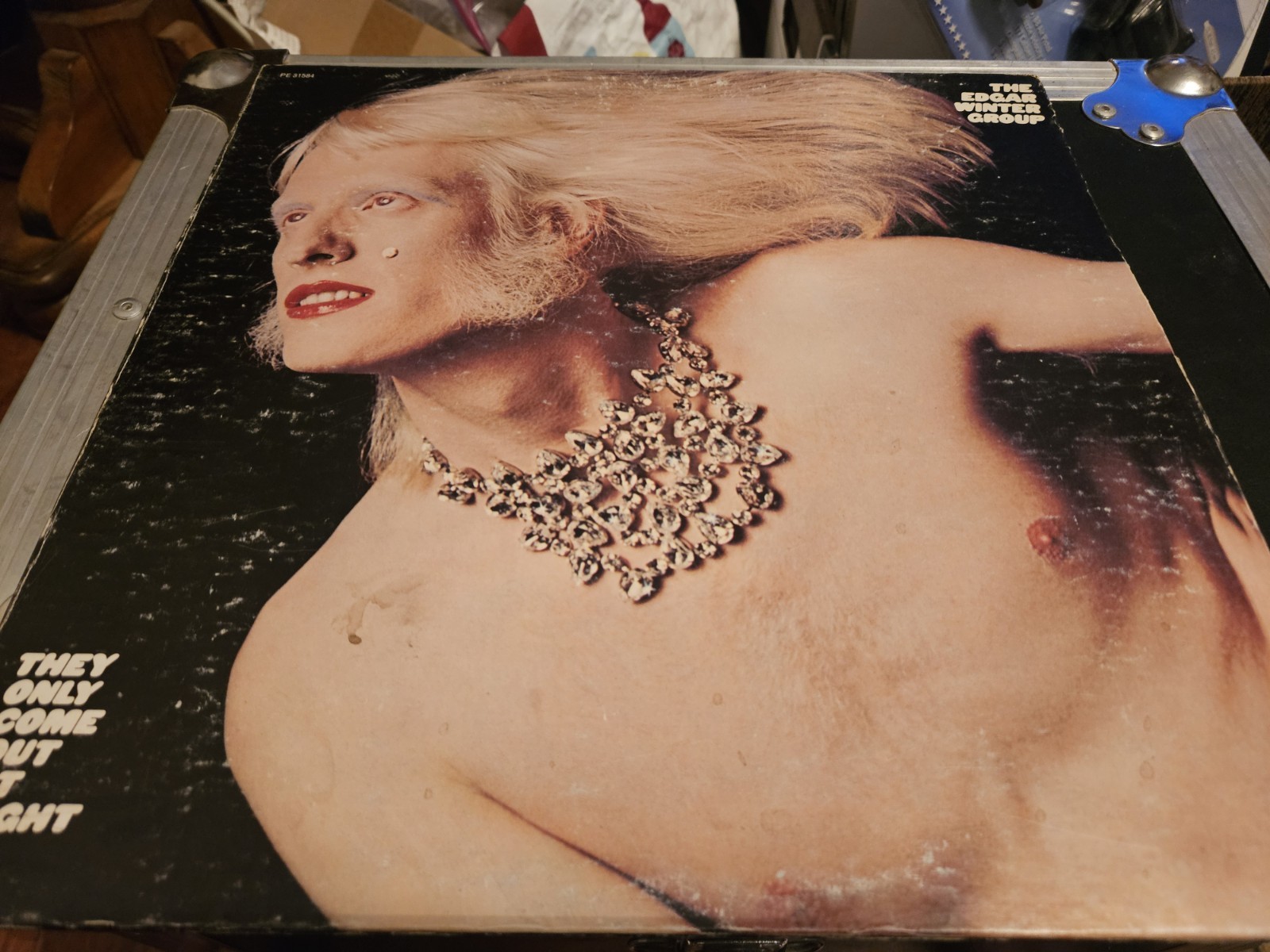Vintage Edgar Winter Group They Only Come Out at Night Vinyl LP 1972
