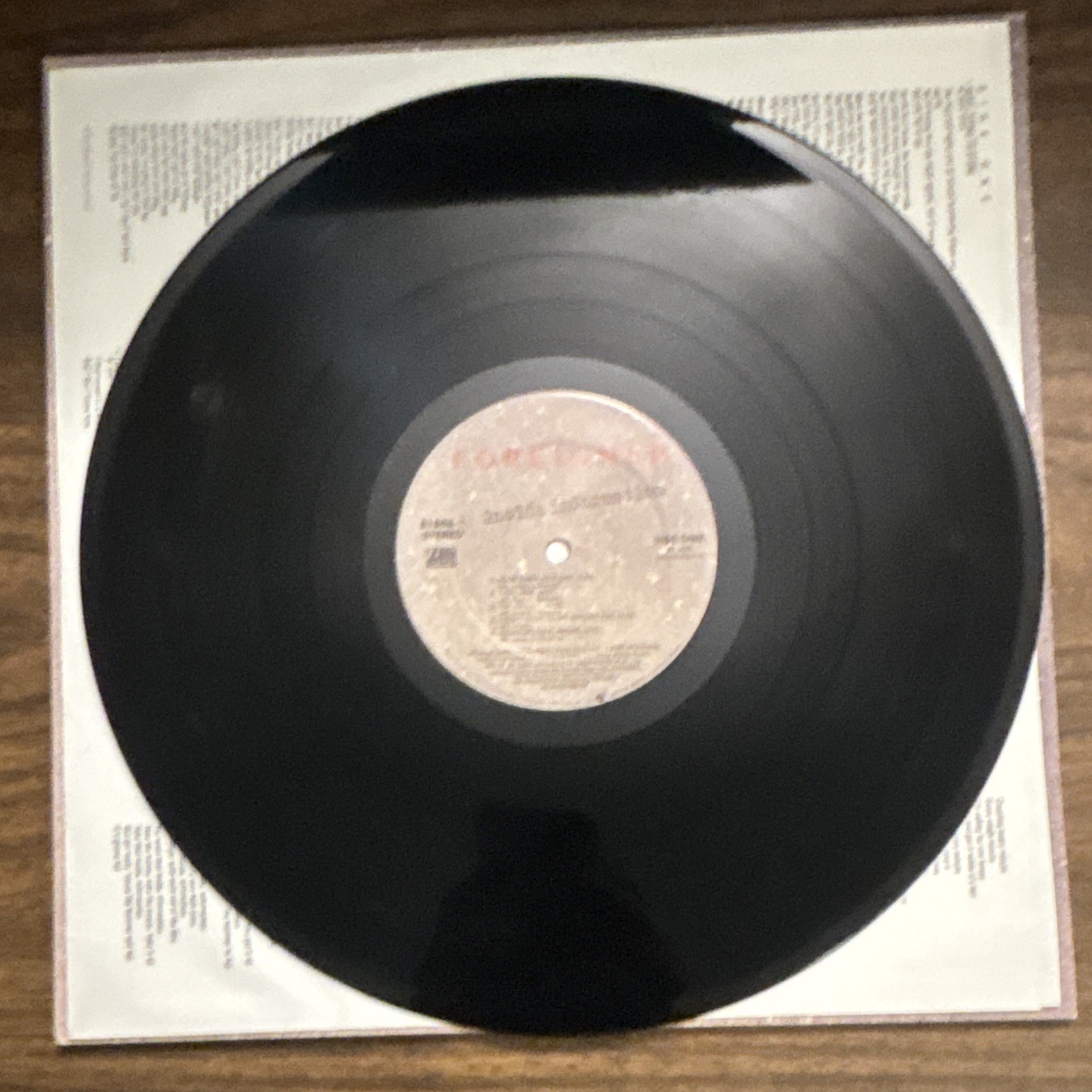 Foreigner Inside Information Atlantic 12″ Black Vinyl LP Rock