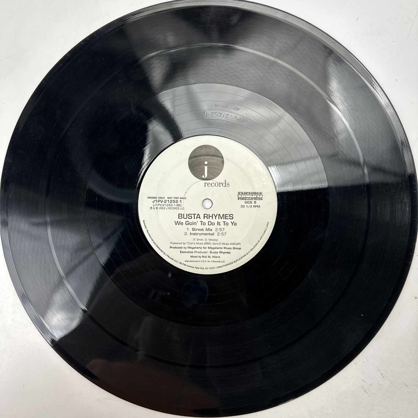 Busta Rhymes We Goin To Do It To Ya 12″ LP Record Album Vinyl Only