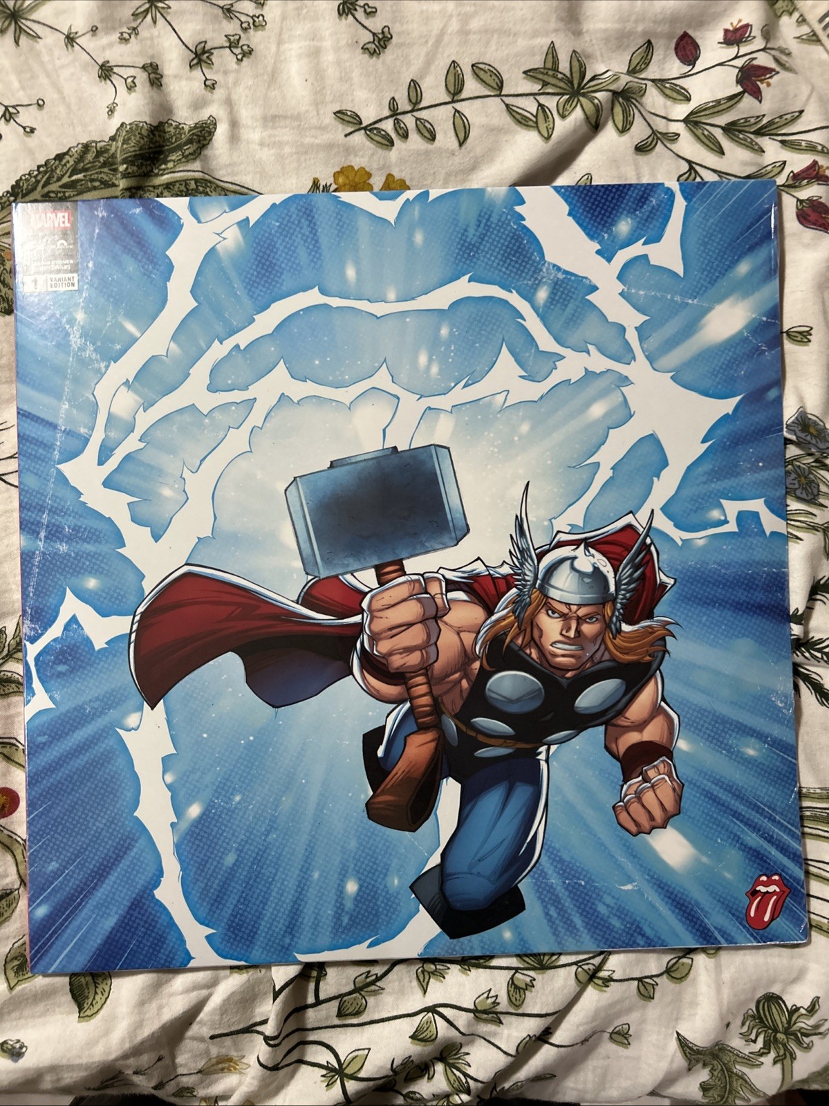 The Rolling Stones – (7/10/26) Foreign Tongues 2 LP Marvel Comic Book – THOR
