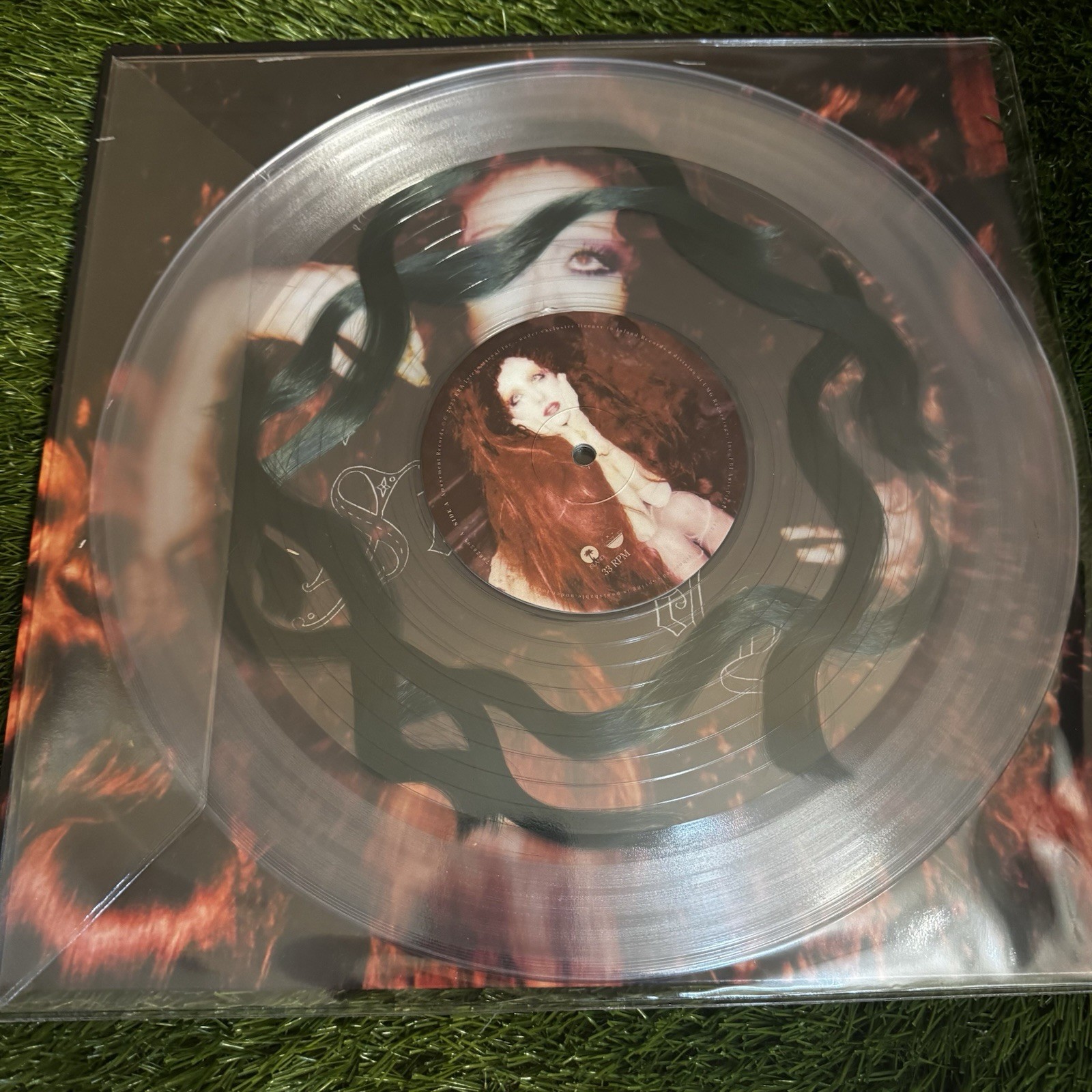 Chappell Roan x Bad World Blood The Subway Green Hair Filled Vinyl LP Ltd 7000