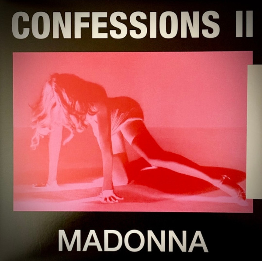 Madonna Confessions II LP TikTok Ltd Ed Baby Blue Vinyl Warner