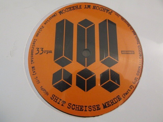 !!! – PARDON MY FREEDOM SEALED 12″ VINYL 45rpm ELECTRONIC ROCK HOUSE DISCO OOP