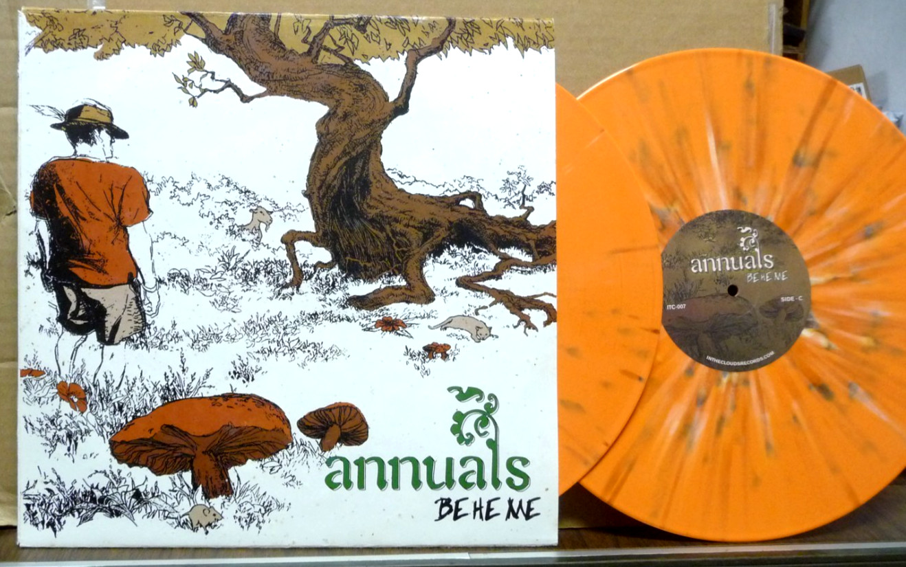 Annuals – Be He Me ORANGE SPLATTER COLORED VINYL 2-LP Limited Edition