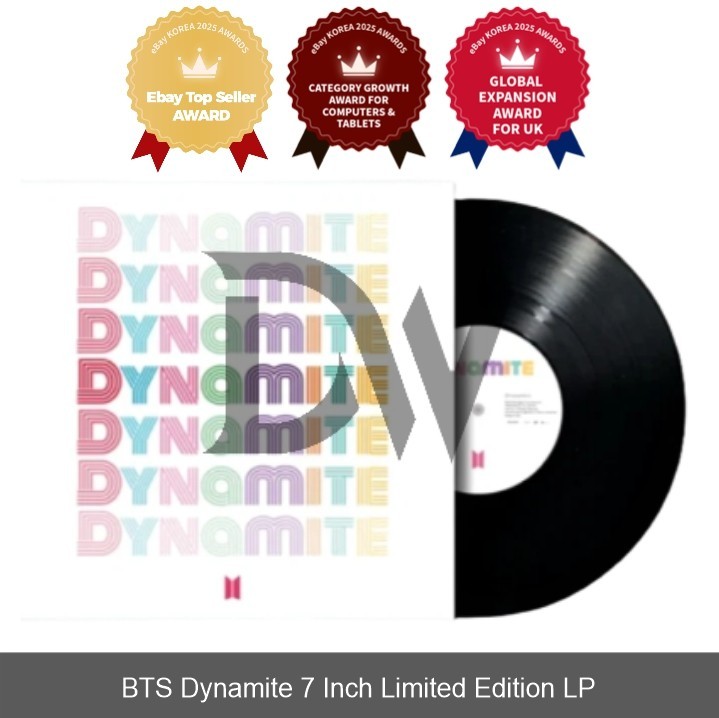 BTS Dynamite 7 Inch Limited Edition LP / Express / Genuine