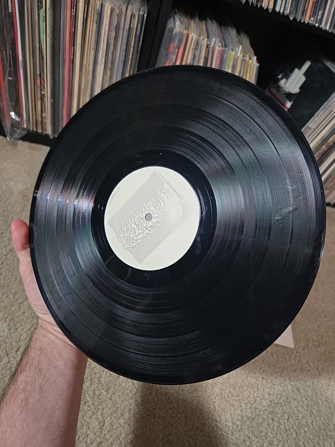 Joy Division Unknown Pleasures Lp Vinyl 1980 UK ‘Smooth’ Press Shrink/Hype EX