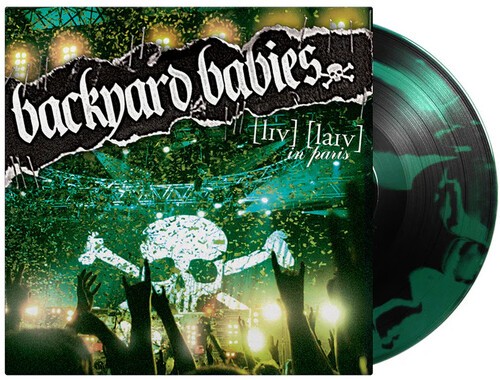 Backyard Babies – Live Live In Paris (GREEN INKSPOT VINYL) – PUNK *NEW/COLOR*