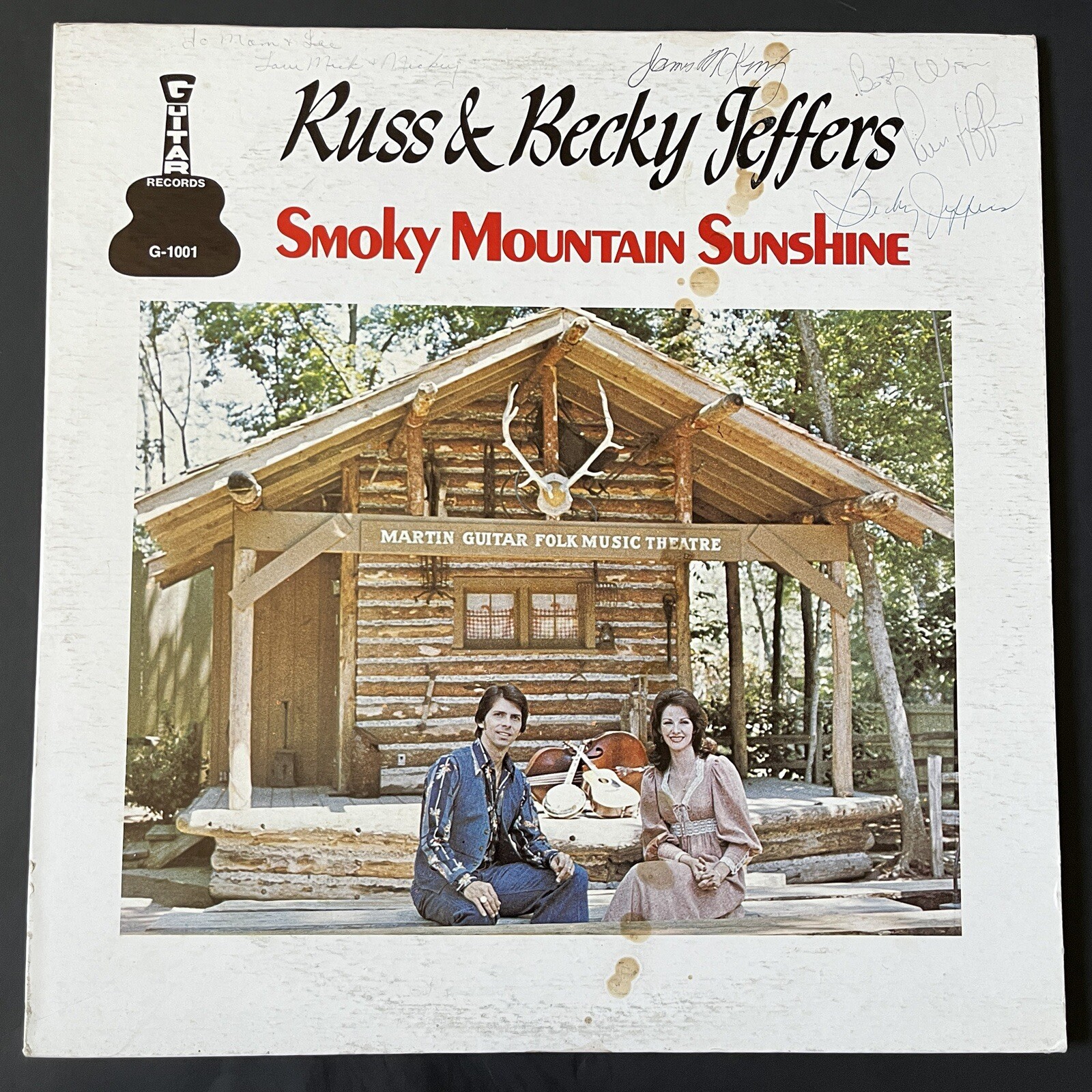 Russ & Becky Jeffers~Smoky Mountain Sunshine~AUTOGRAPHED~Country~Folk