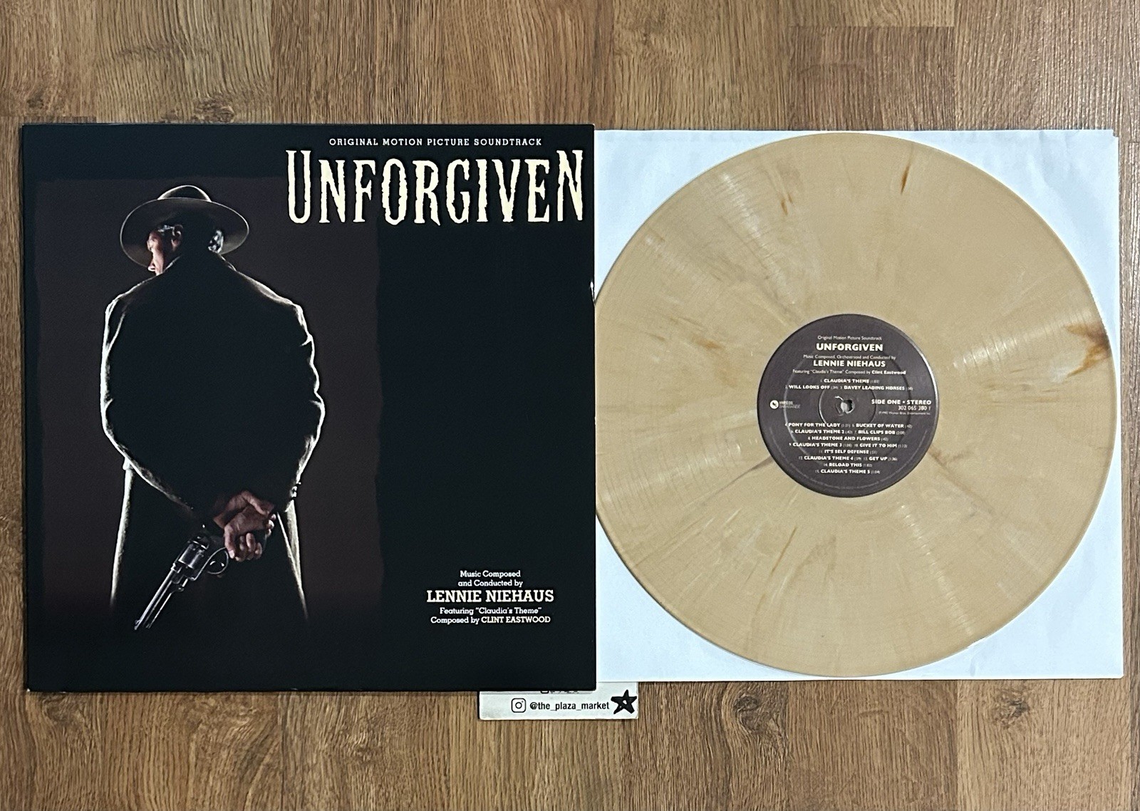 Unforgiven movie Soundtrack vinyl record Rare /1000 Out of print Clint Eastwood