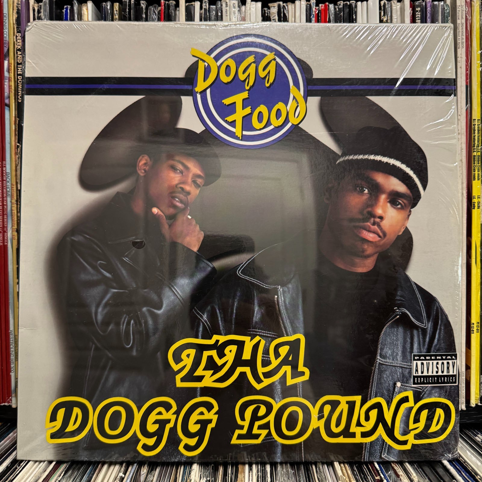 THA DOGG POUND – DOGG FOOD (VINYL 2LP) 1995!!! RARE!!! NATE DOGG + SNOOP DOGG