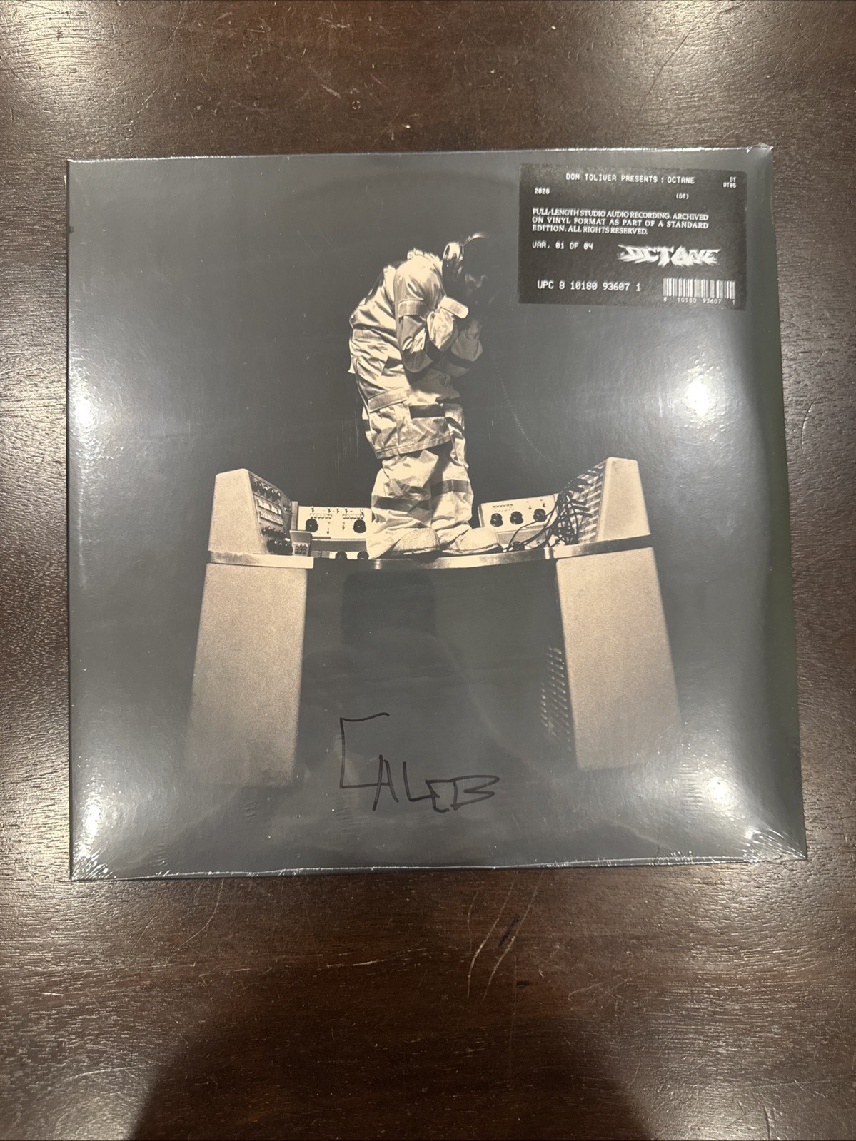 Don Toliver Octane Signed ✍️ Autograph COVER 2LP Black Vinyl NEW Rap Music