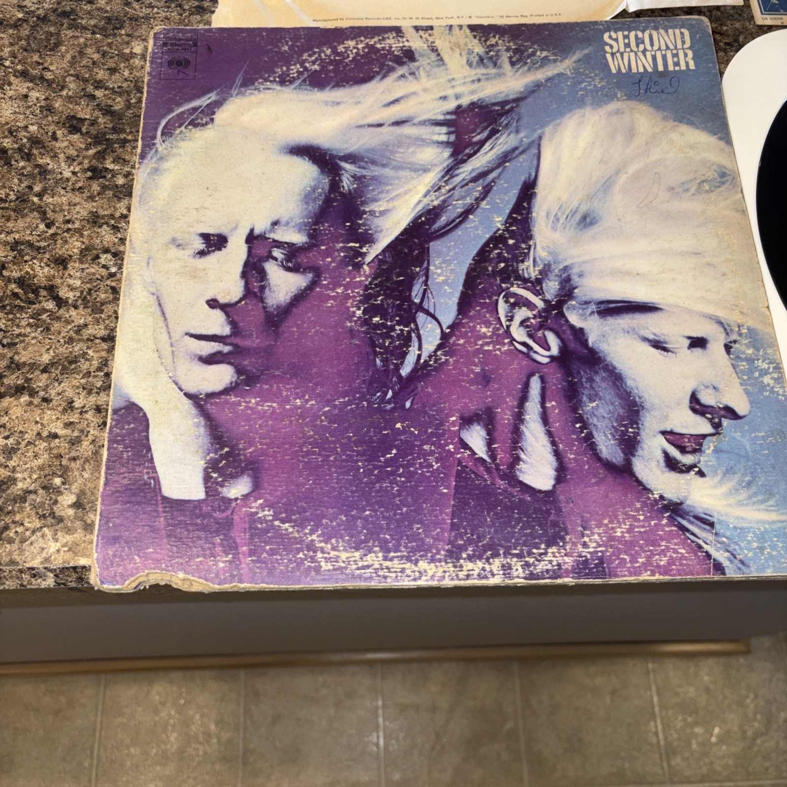 Johnny Winter Second Winter Record Vinyl LP Columbia KCS 9947 1969