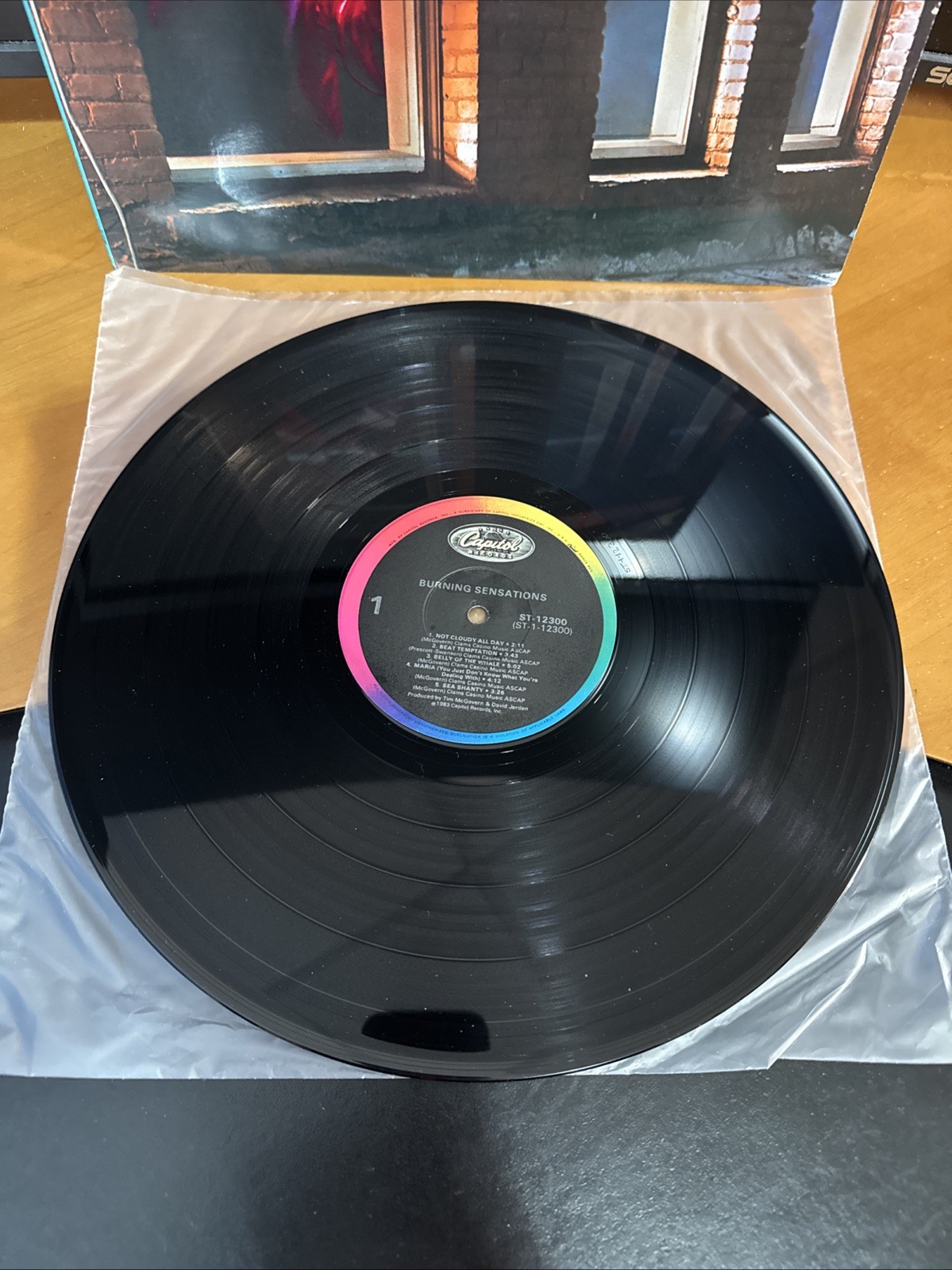 Burning Sensations (Self-Titled) 1984 Mini-LP, Capitol Records DLP-15009 B3 EX