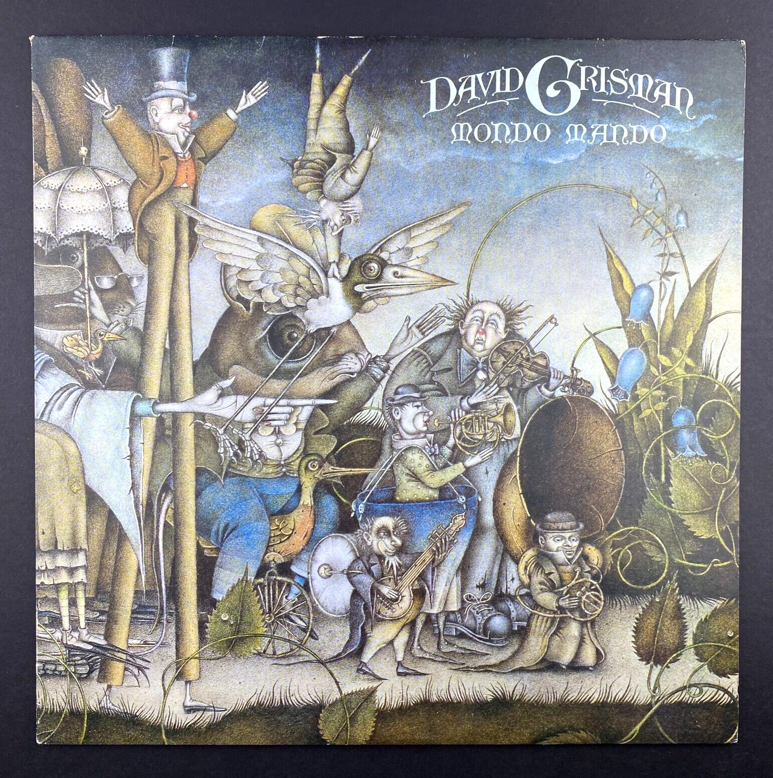 David Grisman Mondo Mando Japan Import 70s Classic Rock vinyl record LP NM