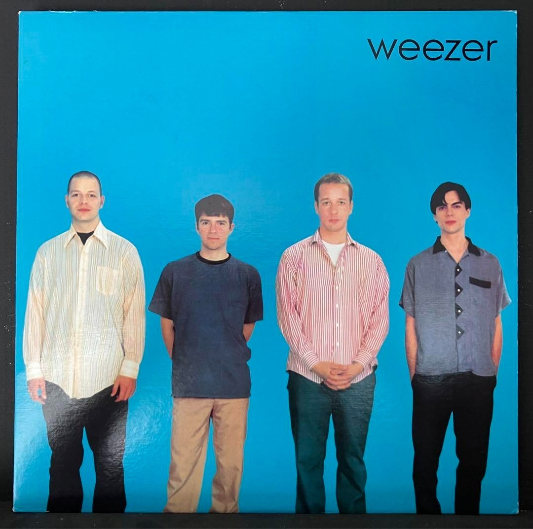 Weezer / Full Body Artwork Weezer 1994 1st Album LP Geffen Records GEF 24629