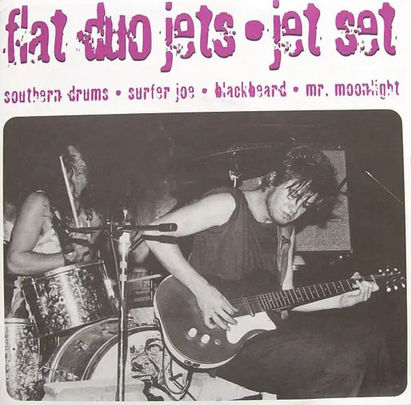 Flat Duo Jets Jet Set Vinyl Single 7 Inch NEAR MINT 45 RPM Norton Records