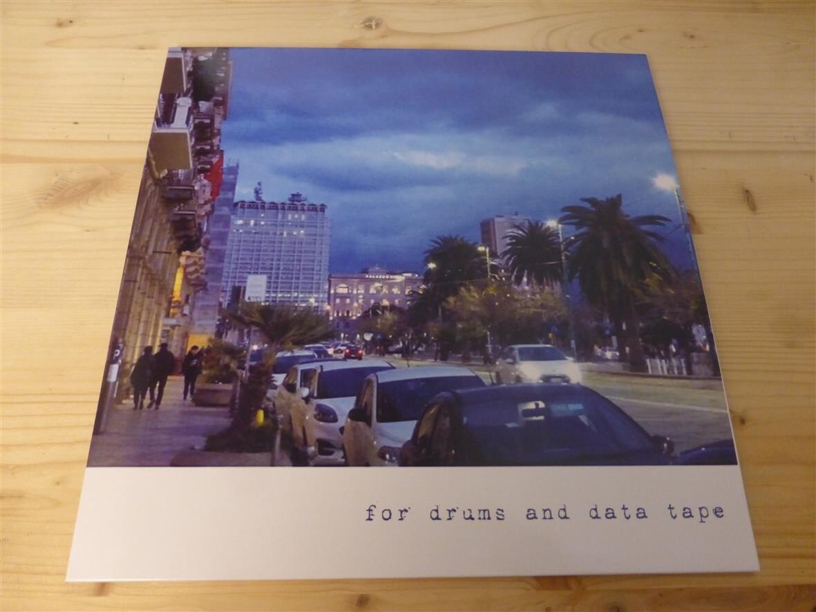 “For Drums And Data Tape” – 2023 Jazz Noise Avant-garde 12″ Vinyl LP