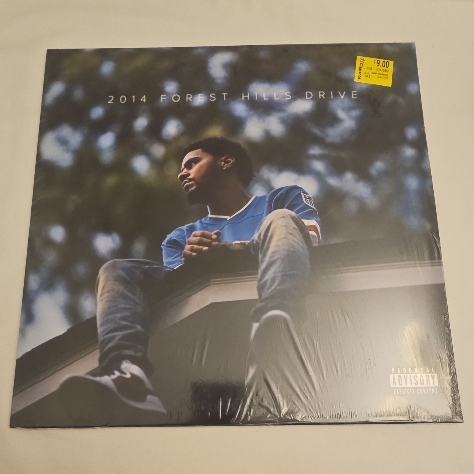 J. Cole 2014 Forest Hills Drive Multicolor Vinyl LP Cardboard Sleeve Album