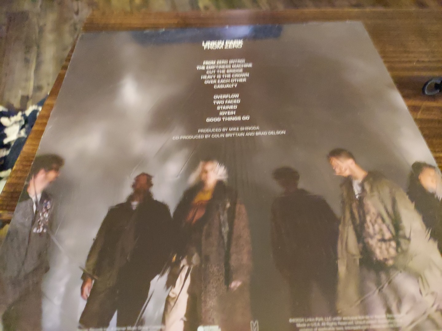 LP Linkin Park – From Zero [Translucent Sea Blue Vinyl]