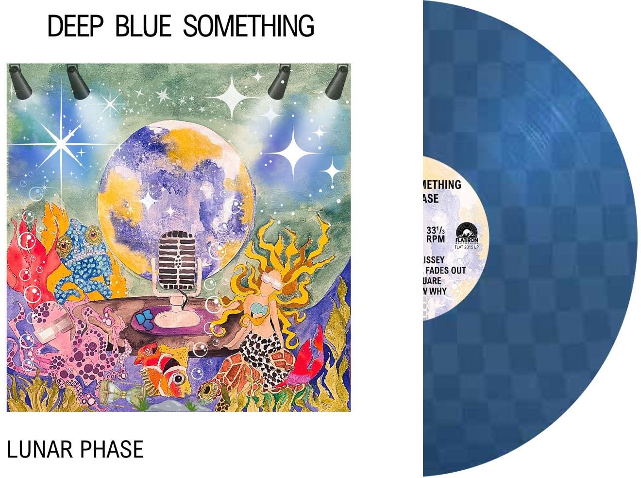 DEEP BLUE SOMETHING LUNAR PHASE (BLUE CLEAR VINYL) LP New