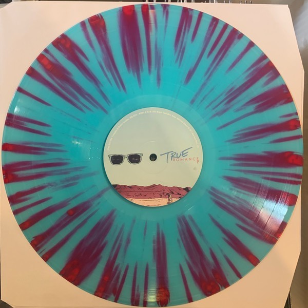 TRUE ROMANCE – OST – LP – BLUE WITH MAGENTA SPLATTER VINYL – BRAND NEW (SEALED)!